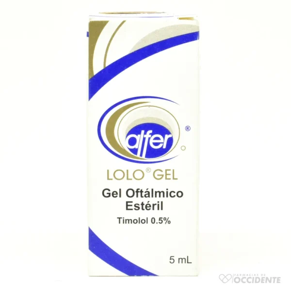 ALFER LOLO GEL OFTALMICO 5% X 5 ML