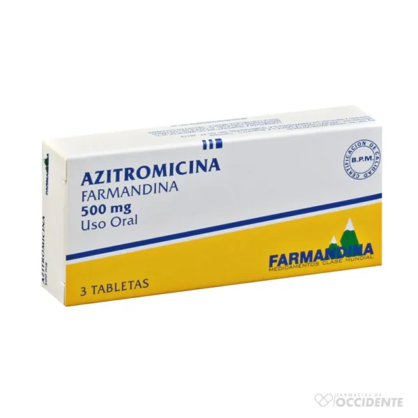 AZITROMICINA FARMANDINA TAB 500MG X 3 (DUO PACK)