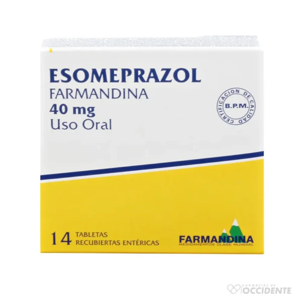 ESOMEPRAZOL FARMANDINA TAB 40MG X 14 (DUO PACK)