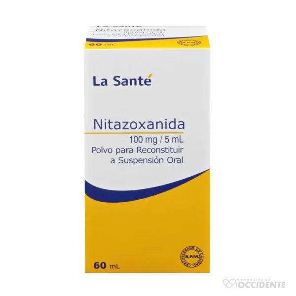 NITAZOXANIDA FARMANDINA JARABE 100MG/5ML X 60ML