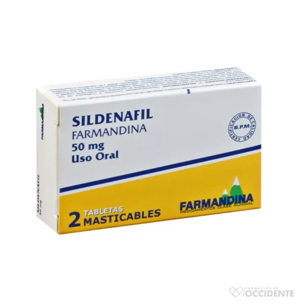 SILDENAFIL FARMANDINA TAB 50MG X 2 (DUO PACK)