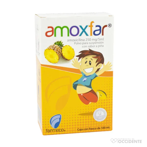 AMOXFAR SUSPENSION 250MG/5NL X 100ML