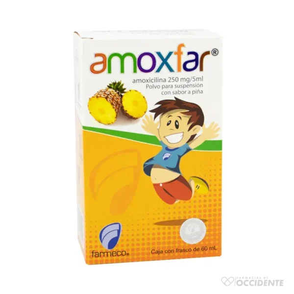 AMOXFAR SUSPENSION 250MG/5NL X 60ML