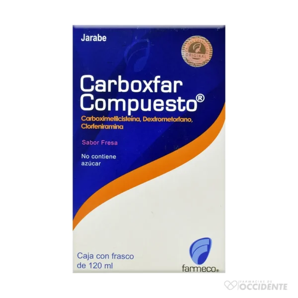 CARBOXFAR COMPUESTO JARABE X 120ML