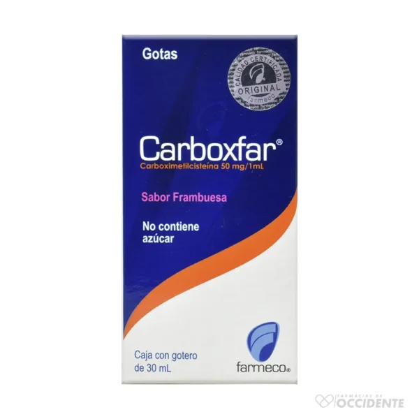 CARBOXFAR GOTAS 50MG/1ML X 30ML