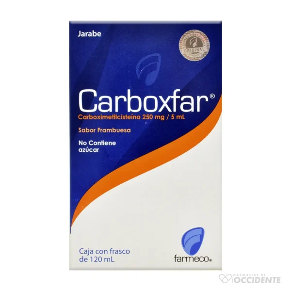 CARBOXFAR JARABE 250MG/5ML X 120ML