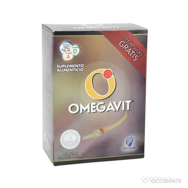 OMEGAVIT CAPSULAS X 40