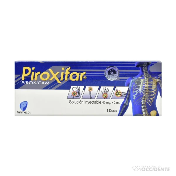 PIROXIFAR INYECTADO 40MG X 2ML X 1