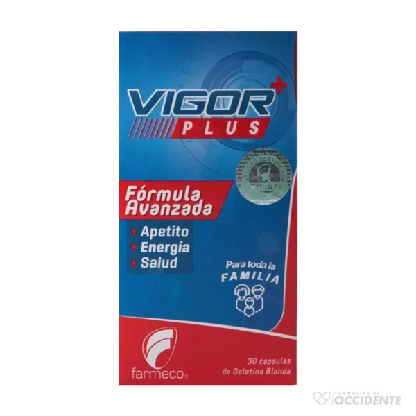 VIGOR PLUS CAPSULAS X 30