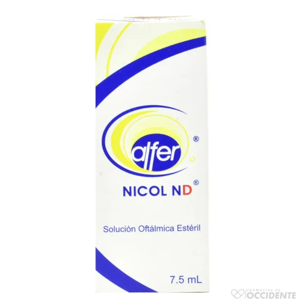 ALFER NICOL ND COLIRIO FRS.7.5