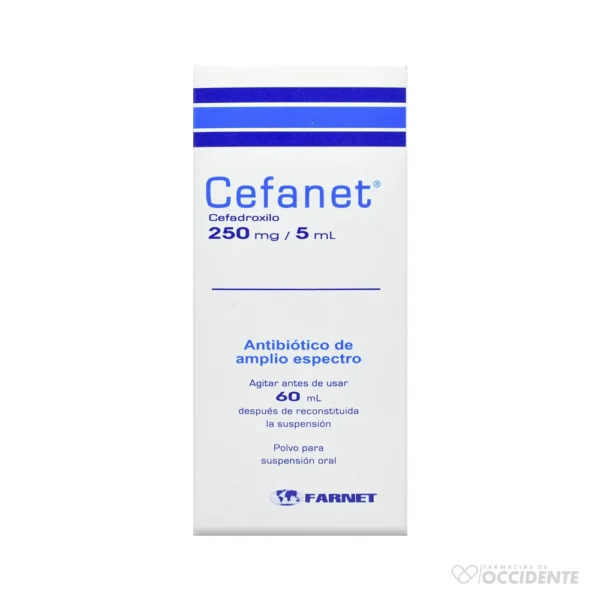 CEFANET SUSPENSION 250MG/5ML X 60ML