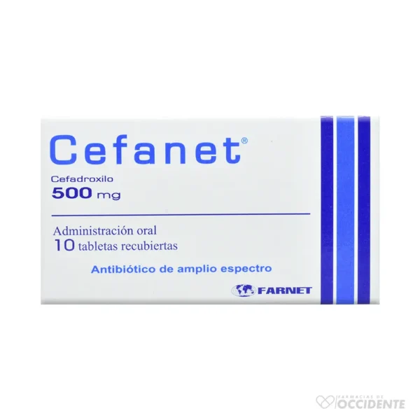 CEFANET TABLETAS 500MG X 10