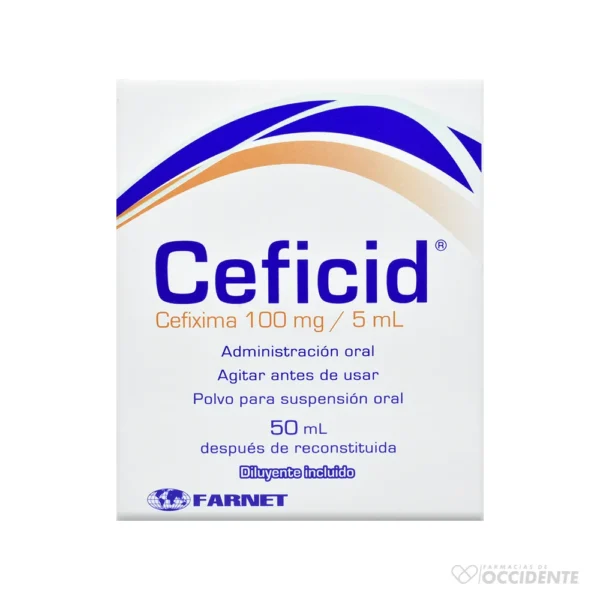 CEFICID POLVO P/SUSPENSION 100MG x 50ML