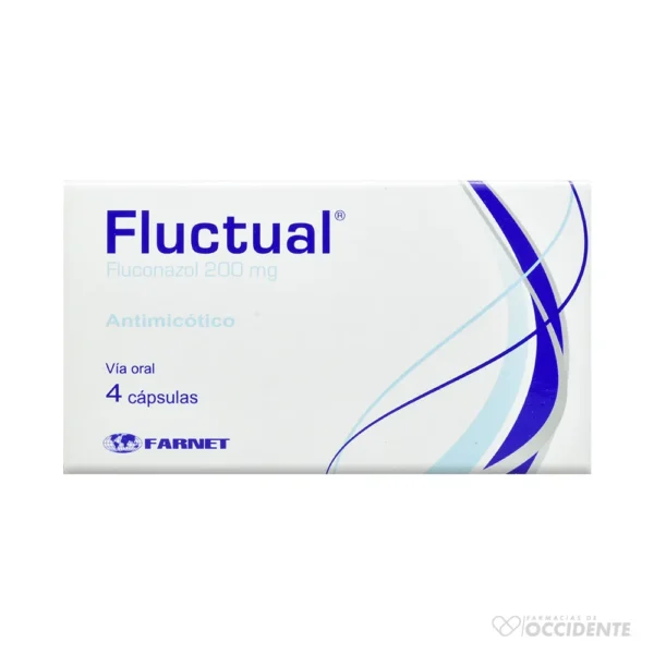 FLUCTUAL CAPSULAS 200MG X 4