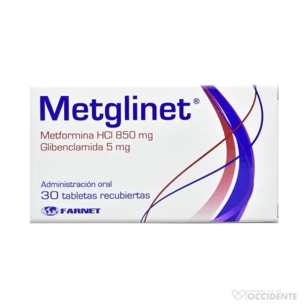 METGLINET TABLETAS 5/850MG x 30