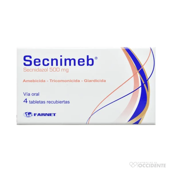 SECNIMEB TABLETAS 500MG X 4