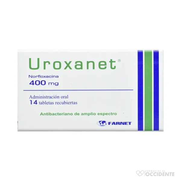 UROXANET TABLETAS 400MG X 14