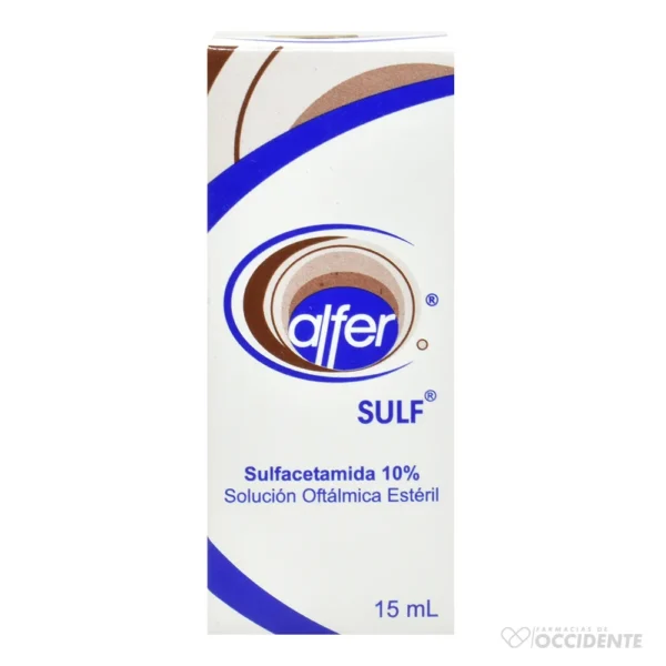 ALFER SULF COLIRIO FRS 15 ML.