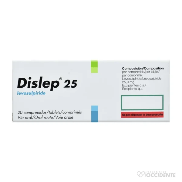 DISLEP 25 MG X 20 COMP.