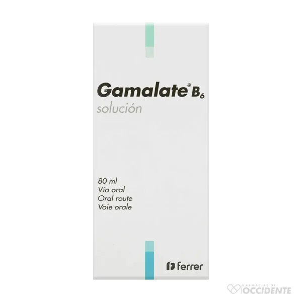 GAMALATE B6 80ML SOLUCION