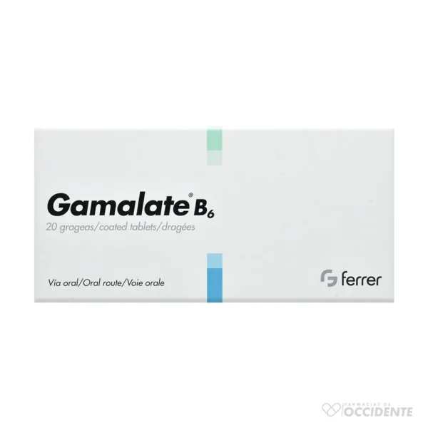 GAMALATE B6 X 20 GRAGEAS