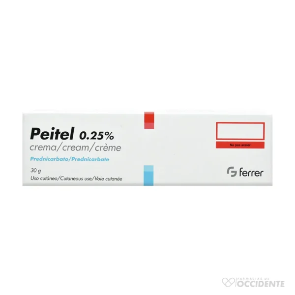 PEITEL CREMA 0.250/100G x 30G