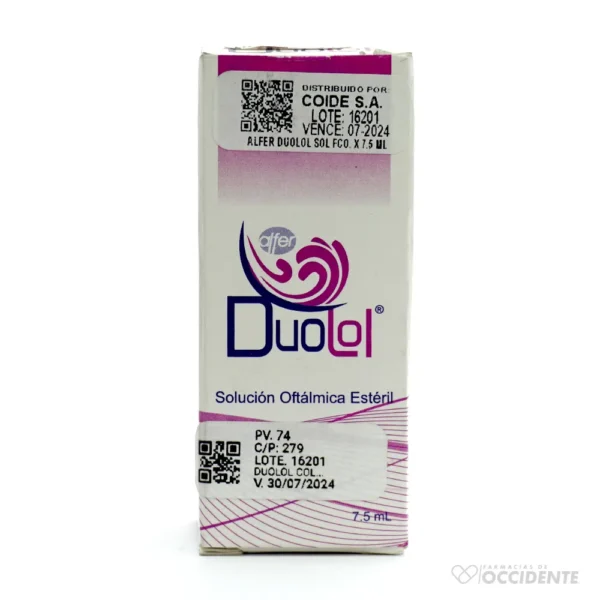 DUOLOL COLIRIO X 7.5ML