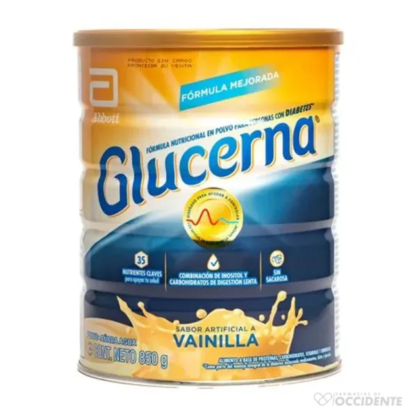 GLUCERNA TRIPLE CARE VAINILLA x 850G