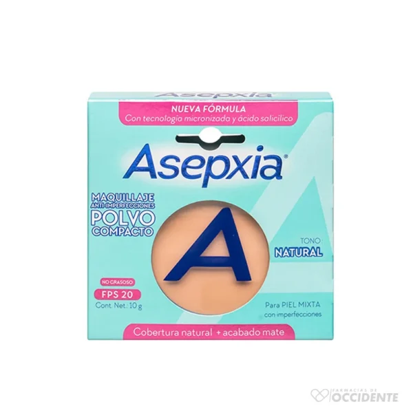 ASEPXIA MAQUILLAJE NATURAL 10G NP