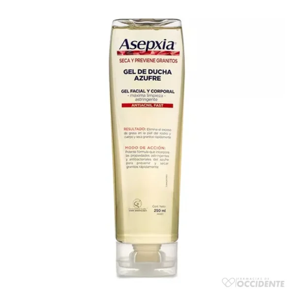 ASEPXIA REGADERA GEL CORPORAL AZUFRE