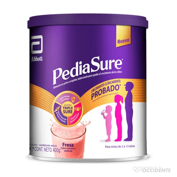 PEDIASURE PLUS TRIPLE FRESA x 400G