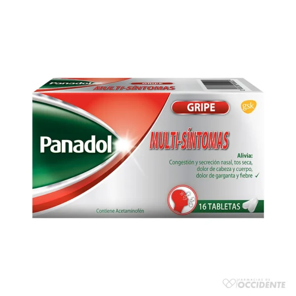 PANADOL MULTISINTOMAS CAJA X 16