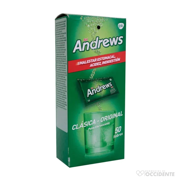 SAL ANDREWS CLASICA X UNIDAD (CAJA 50 SOBRES)