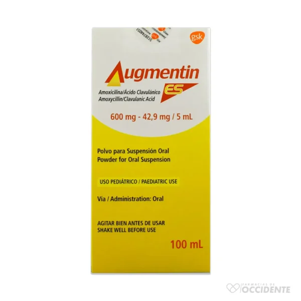 AUGMENTIN ES 600MG X 100 ML