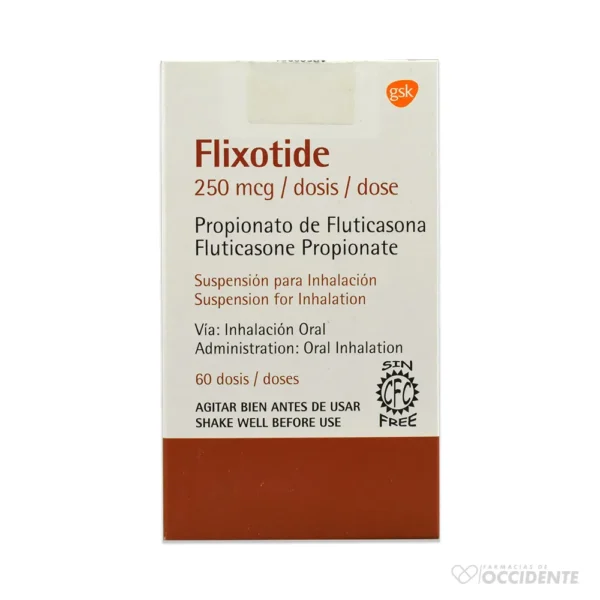 FLIXOTIDE INHAL. 250 MCG X 60 DOSIS (A)