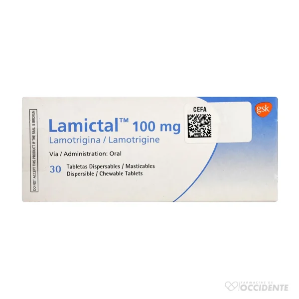 LAMICTAL DISP. 100 MG. X 30 COMP.