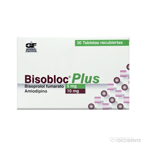 BISOBLOC PLUS TABLETAS 5/10MG x 30