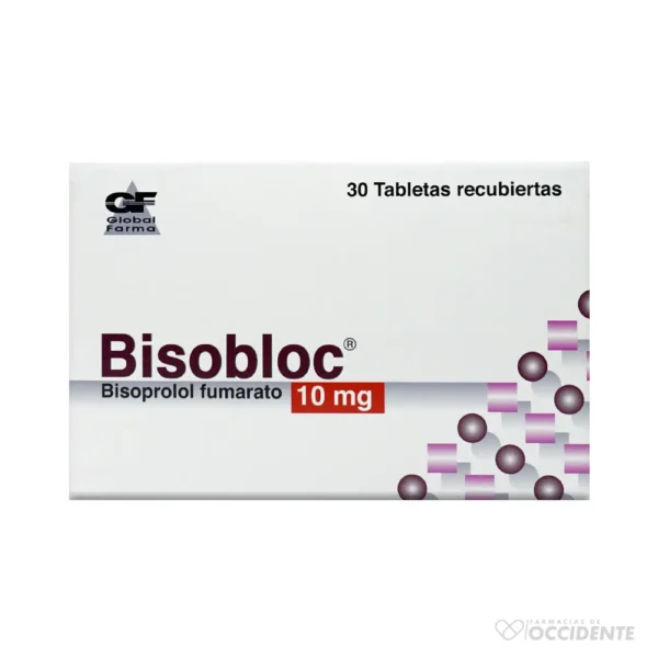 BISOBLOC TABLETA 10 MG X 30