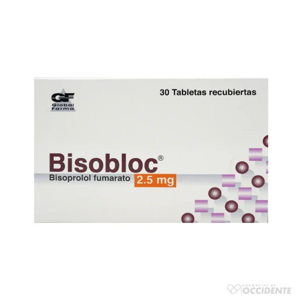 BISOBLOC TABLETA 2.5 MG X 30