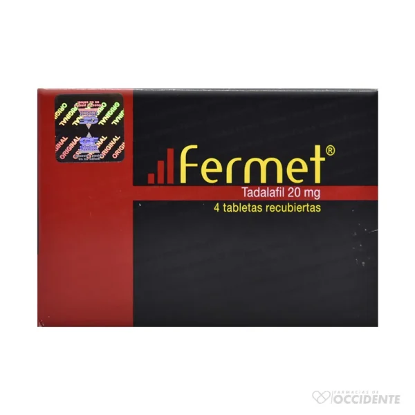 FERMET TABLETAS RECUBIERTAS 20MG x 4