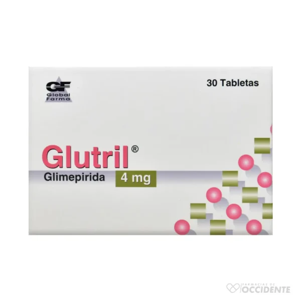 GLUTRIL TABLETA 4MG X 30