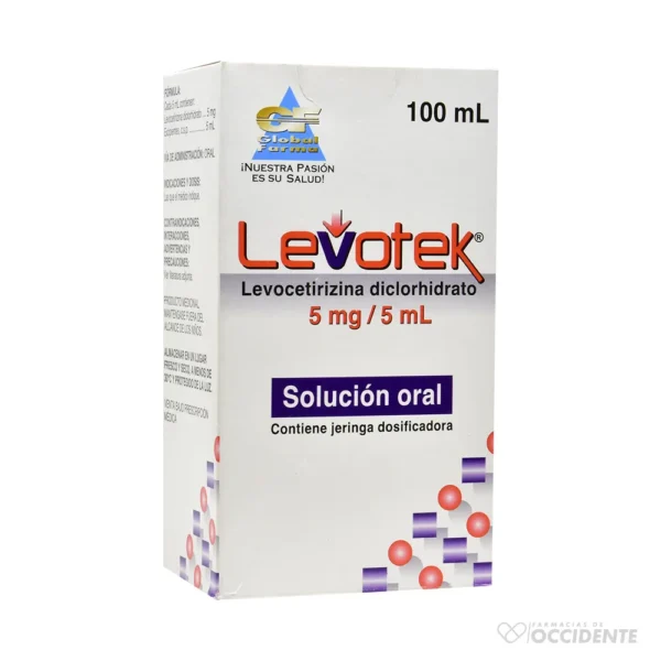 LEVOTEK SOLUCION X 100ML