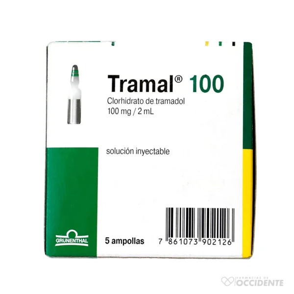 TRAMAL 100 X 5 AMP.