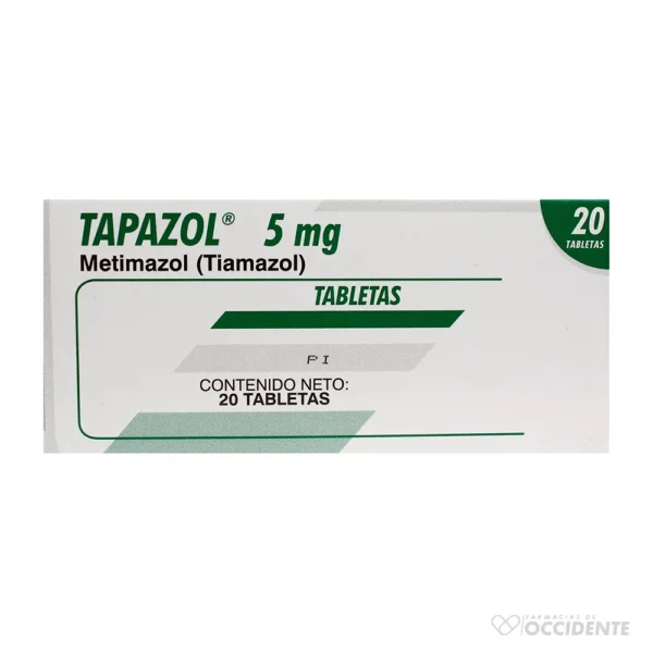 TAPAZOL TABL 5MG X20