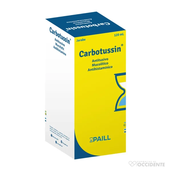 CARBOTUSSIN JARABE X 120ML