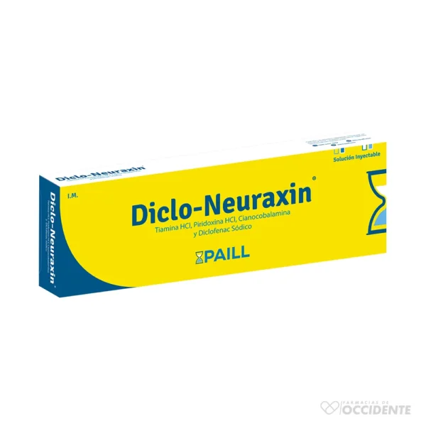 DICLO-NEURAXIN AMPOLLAS X 2 (1DOSIS)