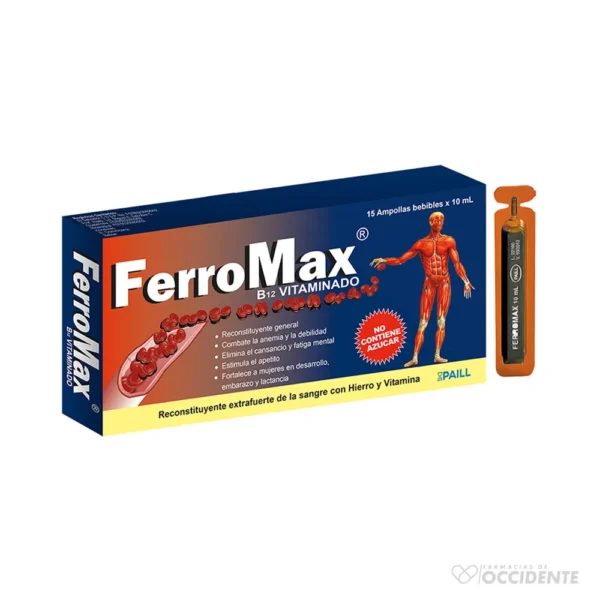 FERROMAX AMPOLLAS BEBIBLES X 15