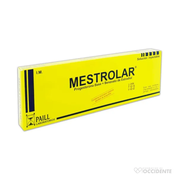 MESTROLAR AMPOLLA 2ML X 1