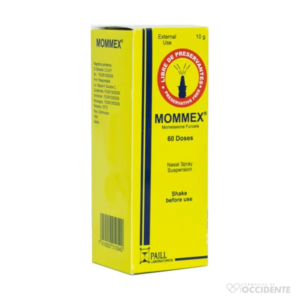 MOMMEX SPRAY NASAL 10G X 60 DOSIS (Pediatrico)