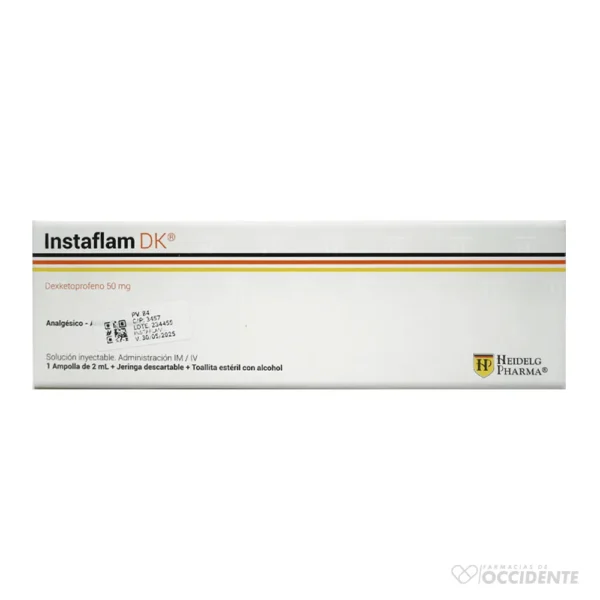 INSTAFLAM DK SOL INY AMP 50MG X 1 (2ML)